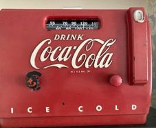 Coca Cola 1948 Vintage Radio