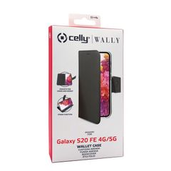 Celly Samsung Galaxy S20 Fe Etui Wally Wallet Case Svart