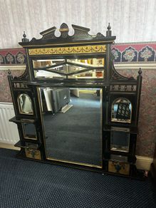 Antique over mantle