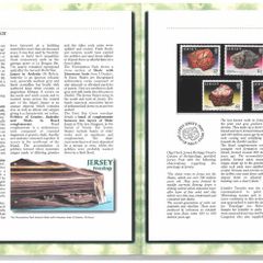 2010 Jersey (Channel Islands) Stamp Year Book (softback) issued by Jersey Post with 20 images of contents