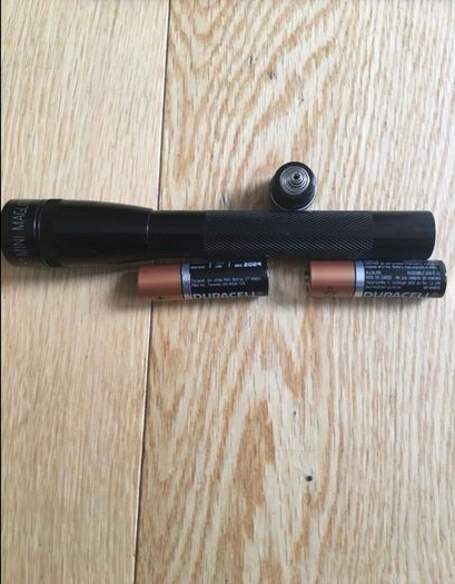 Mini MAGlite Led FlashLight Made in USA