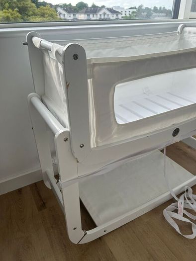 SnuzPod 2 Bedside Crib - Full Bundle (All White)