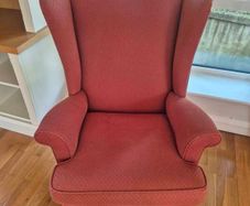 Queen Anne Wingback Armchair