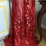 Sequinned  embroidered deb dress, good condition, UK 8 , RRP 350 Image 5
