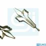 Tweezers Automatic Hair Splinter Eyebrows Stainless Steel Manicure Pedicure Tool Image 3