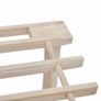 3-Tier Shoe Racks 2 pcs Solid Fir Wood Image 4