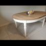 Hampstead Two Tone Dining Table Oak. Extendable Image 2