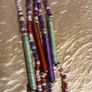 Per Una Tiny Bead Long Necklace with Silver Metal and Thread Details Image 6