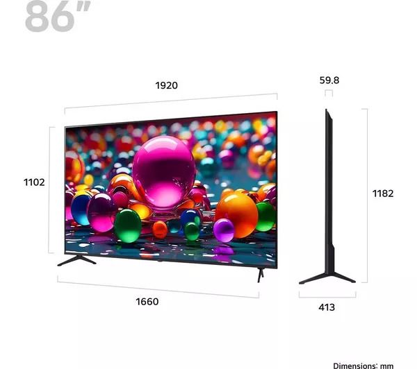 Lg Ua75 50" Led 4k Hdr Smart Tv