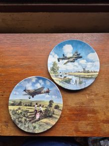 Royal Doulton Limited Edition Collector's plates Low Numbers and Series. Spitfire. Military. Airplane. Aircraft. Heroes of the Sky collection.