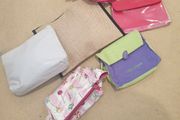 6 x cosmetic pouches