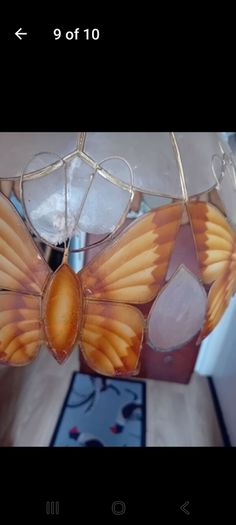 Mother of Pearl butterfly Light