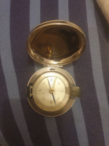 Enter a catchy titleAntique French Brass Pocket Sighting Compass - c. 1900 - Fully Working