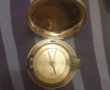Enter a catchy titleAntique French Brass Pocket Sighting Compass - c. 1900 - Fully Working