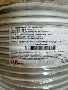 White 5-core 1mm Flexible Cable 100m