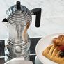 Alessi Pulcina Designer Stovetop 6 Cup Coffee Maker - Cast Aluminium Image 5