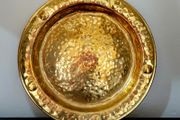 Vintage brass wall plate
