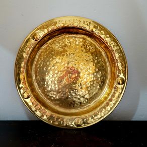 Vintage brass wall plate