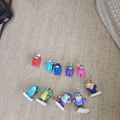 Fall Guys and Among Us Figures