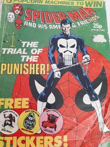 vintage 1983 spiderman comic