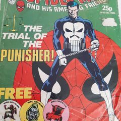 vintage 1983 spiderman comic