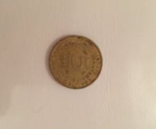 1964-1971 French 5 centimes