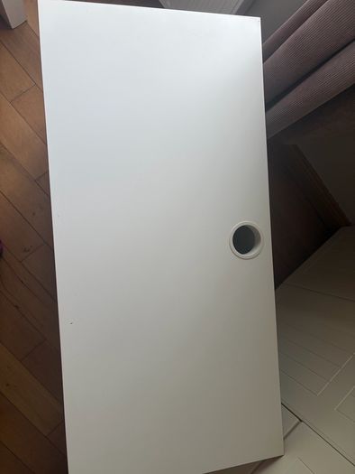 ikea desk and swivel chair