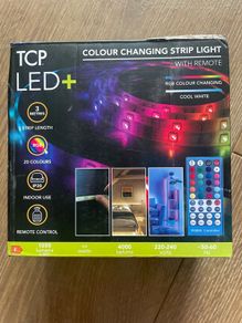 colour changing strip light TCP LED + with remote brand new