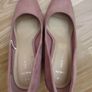 New Look Wide Fit Pink Suede Court Shoes - Size 5/38 Image 2