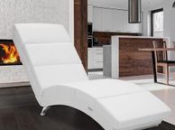 main image for ad Relaxing Lounge Faux Leather  Living Room Ergonomic 186 x 55 cm Modern Recliner Chai