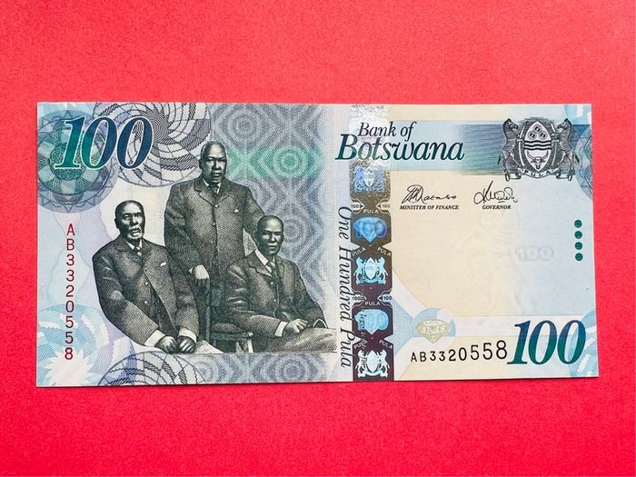 Botswana  100 Pula  2010. Pick 33b. ( Uncirculated )