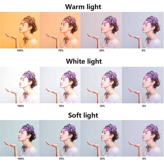 HD Ring Light With Long Tripod Stand & Phone Holder for YouTube Video, Desktop Camera Led Ring Light for Streaming, Makeup, Selfie. with 2.1M Adjustable Tripod.