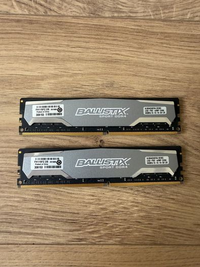 2x8GB Ram Crucial Ballistix Sport DDR4 2400MHz