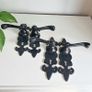 Two Pairs Cast Iron Door Handles Image 5