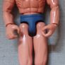 Action Man Figure 1994 Hasbro C-023B Flocked Hair Blue Bum Image 3