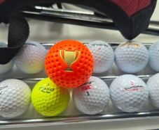 Left handed golf clubs / bag