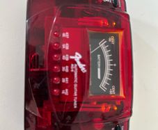 Red Fender Guitar Tuner