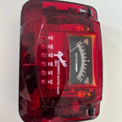 Red Fender Guitar Tuner
