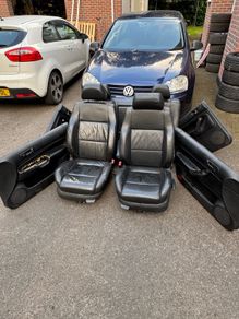 mk4 golf bora heated leather seats and door cards