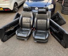 mk4 golf bora heated leather seats and door cards