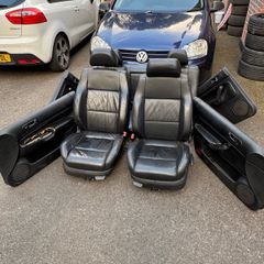 mk4 golf bora heated leather seats and door cards