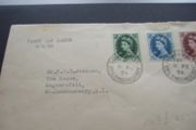 Queen Elizabeth First Day Cover Stamps.