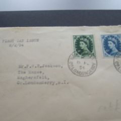 Queen Elizabeth First Day Cover Stamps.