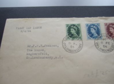 Queen Elizabeth First Day Cover Stamps.