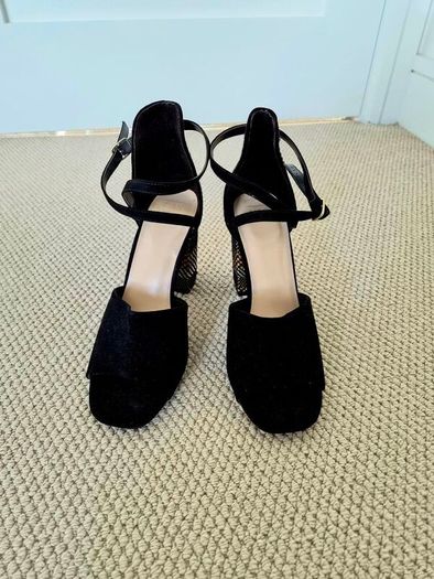 M&S black heels