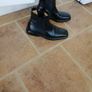 Bally Black Leather Ankle Boots Gents 8 E Image 3