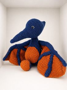 crochet soft toy Dinosaur