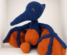 crochet soft toy Dinosaur