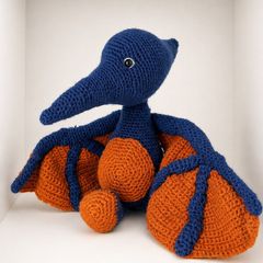 crochet soft toy Dinosaur