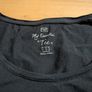 F&F black long sleeve t-shirt - UK 14 Image 2